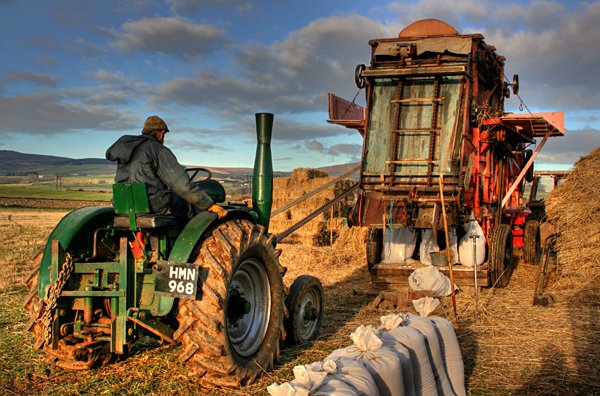 Driving the Mill, Balladoole Farm