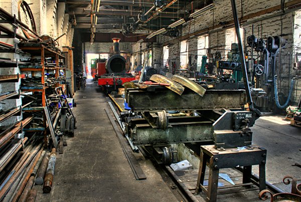 Isle of Man Steam Railway Workshops