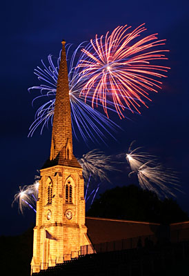 Tynwald Day Fireworks, St Johns